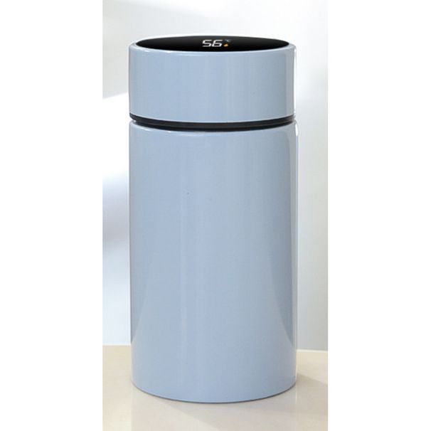 Mini-Isolierwasserflasche mit Smart-Display, 350 ml Edelstahl-Reisebecher für Kinder und Studenten_voghion.com
