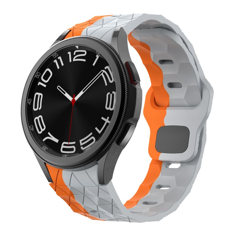 Silikonerem til Samsung Galaxy Watch 7/6 Classic 47mm 43mm/4 Classic 46mm 42 Armbånd Galaxy Watch 6/5pro 45mm/4/7 40mm 44mm_voghion.com