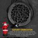 Weihnachtsmann 1,84m con illuminazione a LED, lampada a sospensione_voghion.com