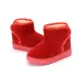 Crianças Neve Inverno Moda Antiderrapante Botas para Crianças Cutefeet Esqui Cor Sólida Padrão Quente Macio Fundo Grosso Sapatos Infantis_voghion.com