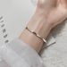 Geometric Cube Bracelet For Women, Niche Light Luxury Broken Silver Beads Starry Sky Bracelet, Ins Style High-end_voghion.com