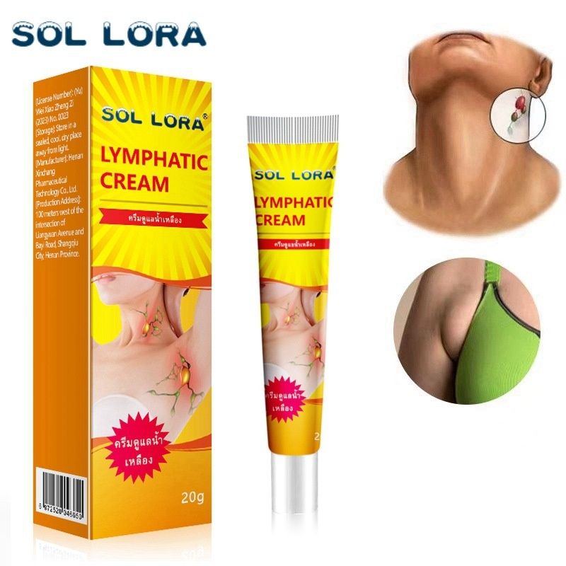 SOL LORA Lemph Cream, axial and neck scattered cream, romantic care cream_voghion.com