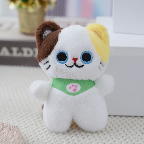Adorable Keychain Cat Plush Cute Furry Kitten Stuffed Animal Toy Soft Doll_voghion.com