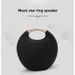 Bluetooth speaker Fabric portable subwoofer desktop mini small audio small satellite speaker_voghion.com