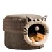 Varmt lukket kat Four Seasons Universal Security Avoidance Kitten Pet Nest Vinterseng_voghion.com