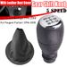 NEW 5 Speed Gear Shift Knob Lever Stick Boot Cover For Citroen Bergo Peugeot Parer 1996 1997 1998 1999 2000 2001_voghion.com