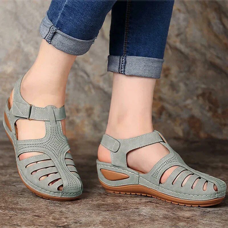 Women New Summer Woman Plus Size 44 Heels Sandals For Wedges Chaussure Femme Casual Gladiator Platform Shoes Talon_voghion.com
