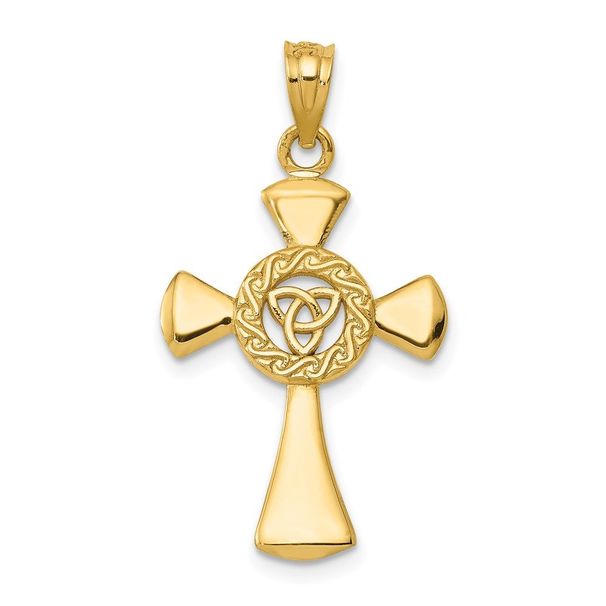 14k Celtic Cross Pendant_voghion.com