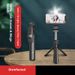 XT02 Series Selfie Stick Tripod With Bluetooth & Ring Light - 70cm/100cm Adjustable For IPhone/Android, TikTok & Live Streaming_voghion.com