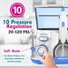 Waterpulse Electric Water Flosser Oral Irrigator, 800ML Large Capacity Dental Water Hygiene Flossing Teeth Cleaner, 10 Modes With 5 Replacement Tips_voghion.com