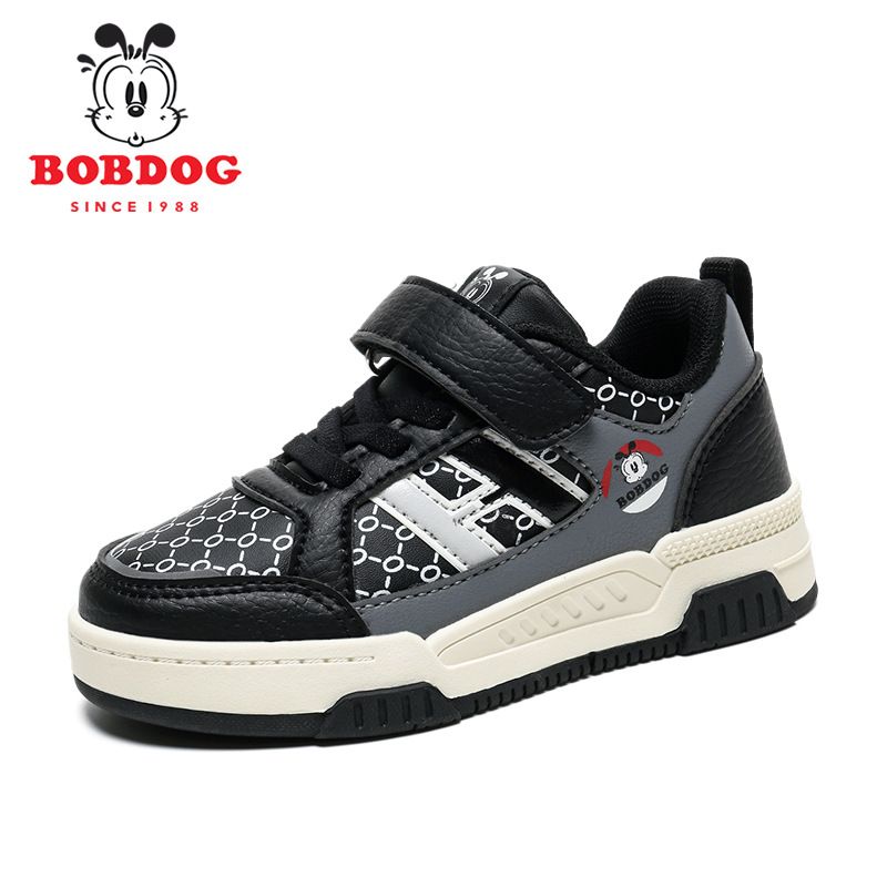 Jongeschong Niddreg Boardschuhe Fréijoer nei Lieder atmungsaktiv Schong mëttelgrouss Jongen Kanner Sportschuhe_voghion.com