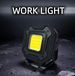 New Multi Functional COB Magnetic Auto Repair Work Camping Light, TypeC Charging All Terrain Outdoor Light_voghion.com