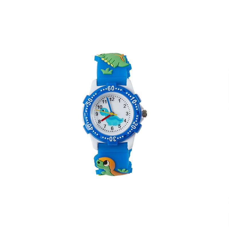 Children's Watch Blue Dinosaur Children's Watch Kids Wrist Watch Plastic Watch Rotating Watch Cute Cartoon_voghion.com