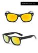 Cool 6-15 Years Kids Sunglasses Sun Glasses for Children Boys Girls Fashion Eyewares Coating Lens UV 400 Protection With_voghion.com