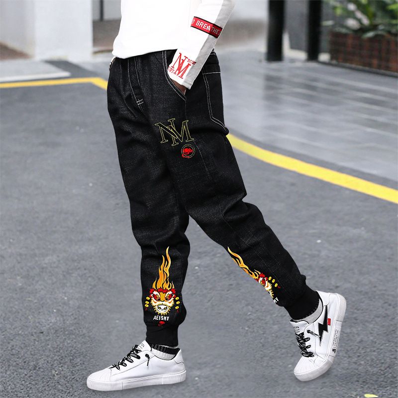 Children's clothing, boys' autumn pants, 2023 Spring Autumn styles, middle and large children's new long_voghion.com