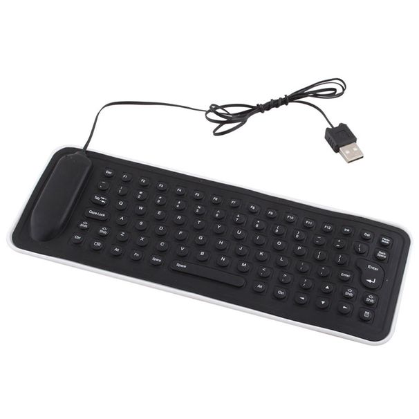 Teclado portátil mini USB flexível de silicone à prova d'água dobrável para jogos para laptop e notebook_voghion.com