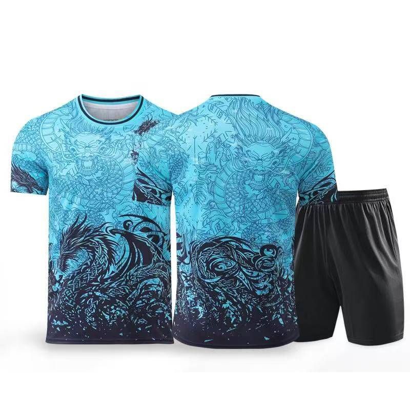 (Originalversion, ohne Sponsoren) 2526 Fußballanzug-Set für Erwachsene und Kinder, Sportfußballtrikot, Trainingskleidung_voghion.com