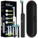 Smart Electric Toothbrush With 2 Brush Heads - 4 Modes And 2 Min Timer Rechargeable Powered Electric Toothbrushes, Compatible With Oral B Brush Head_voghion.com