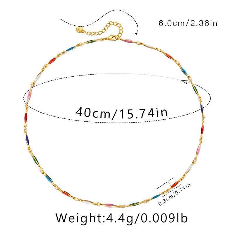 Collana retrò con perline di miglio e ghiaia con catena a clavicola bohémien, design con perline e occhio del diavolo_voghion.com