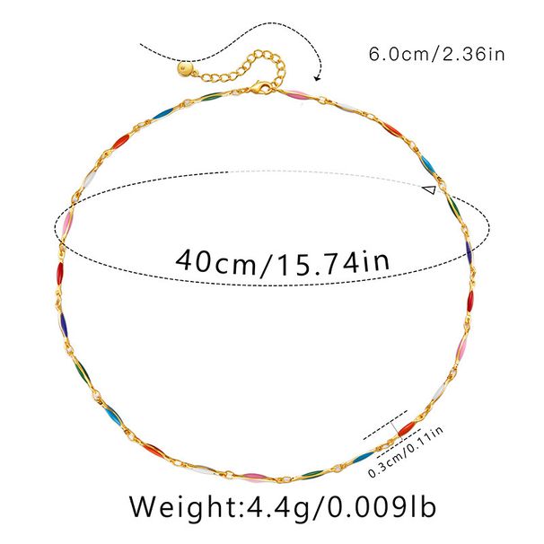 Collana retrò con perline di miglio e ghiaia con catena a clavicola bohémien, design con perline e occhio del diavolo_voghion.com