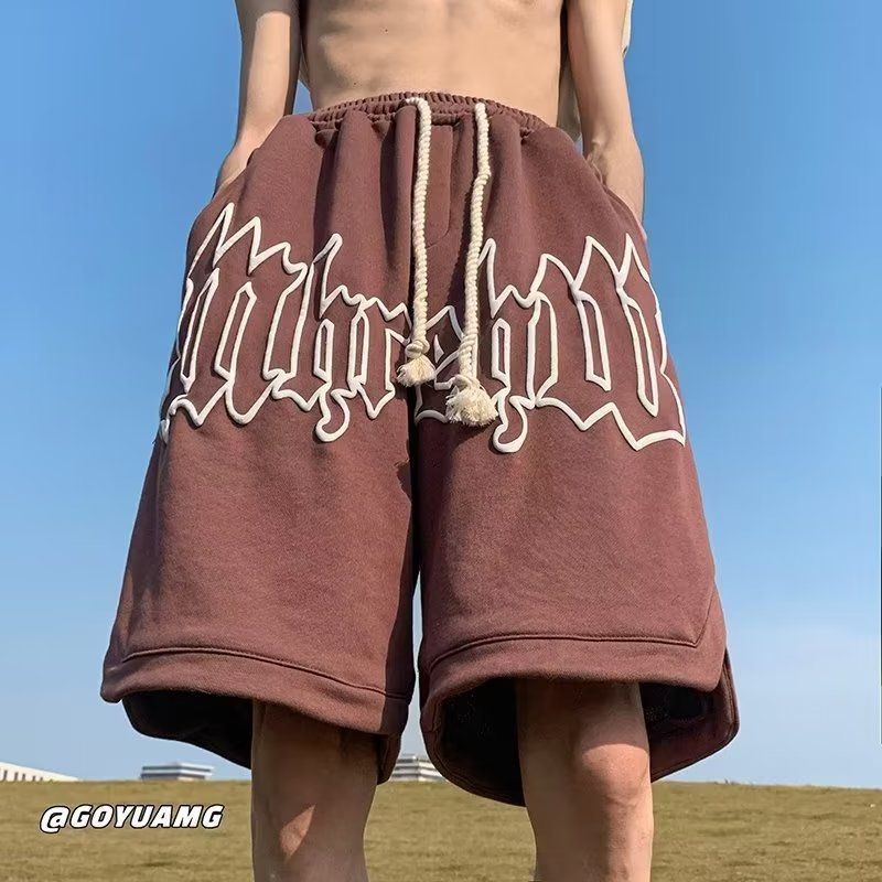 Herrenbekleidung Sommer Shorts Ins Sport Lose Große Größe Basketball Hosen_voghion.com