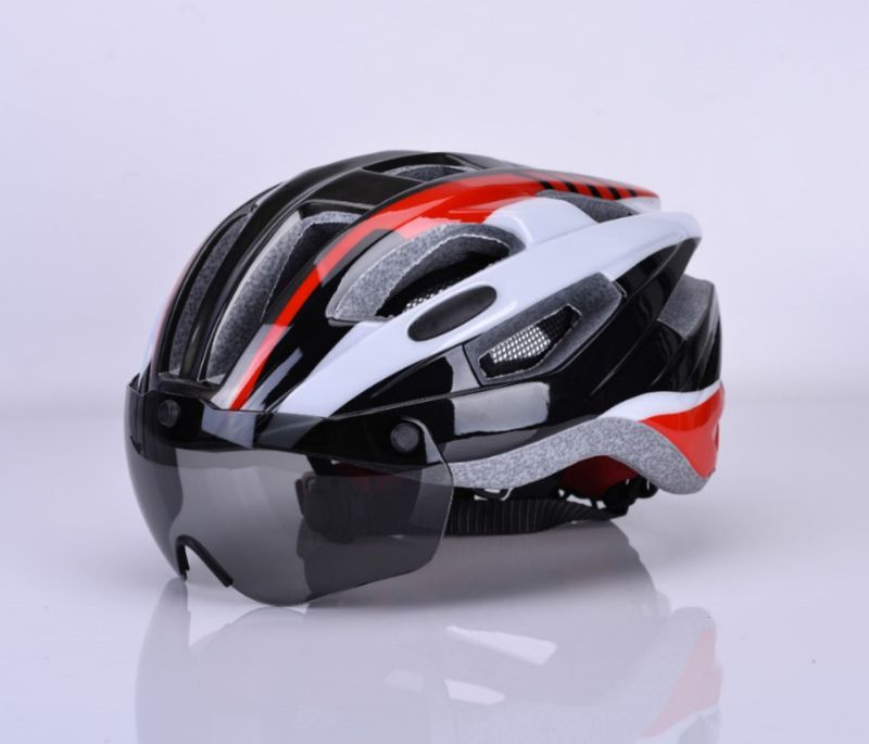 Magnetic Suction Goggles, Bicycle Mountain Road Riding Safety Helmets, Roller And Ice Skating Helmets_voghion.com