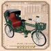Neues nostalgisches Simulationslegierungs-Dreirad-Rikscha-Modell-Pritschenwagen-Wohnaccessoires Scenic Cross-Border-Live-Übertragungsgeschenke_voghion.com