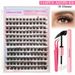 Hot-Selling 144 C-Curve DIY Segmented Single Cluster Hair False 8-16mm Dense Curled Eyelashes_voghion.com
