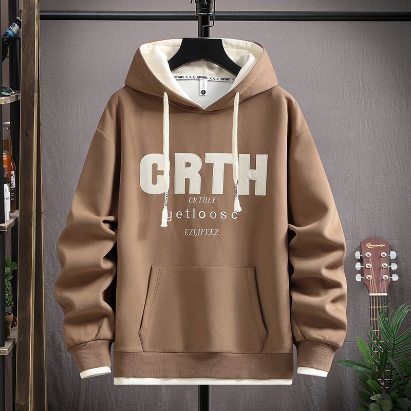 Abbigliamento maschile per ragazzi, primavera e autunno, felpa con cappuccio per studenti delle scuole medie, top eleganti_voghion.com