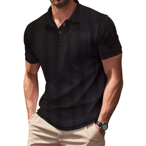 Men's Clothing Summer Simple Men's Golf Short Sleeved Breathable Polo Polo Shirt_voghion.com