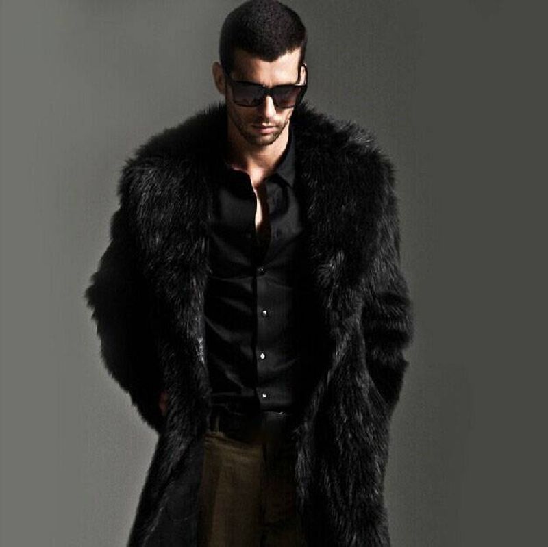 Men's Clothing Fur Coat Mink Coat Coat Long Winter Wear _voghion.com