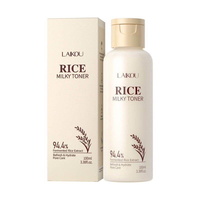 Toners Laike Rice Toner 100ml Hydrating Moisturizing Plant Extract Facial Skin Care FDA Cosmetics_voghion.com