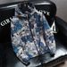 Veste coupe-vent à capuche et fermeture éclair pour homme, vêtement d'extérieur léger, style européen et américain, imprimé, manches longues, décontracté, ample, M-4XL, printemps 2026_voghion.com