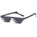 New Mosaic Glasses Anime My World Personalized Pixel Sunglasses_voghion.com