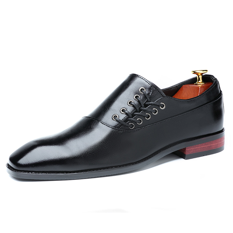 Herrenschuhe Braune Leder Formale Schuhe Für Männer Oxfords Männliche Hochzeit Party Büro Business Schuh Mann Zapatos De Hombre Plus Größe_voghion.com