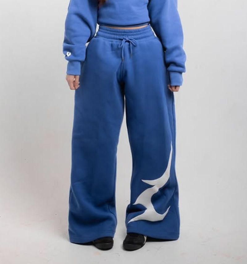 Men's Clothing Autumn And Winter New Personalized Foam Printing Street Fashion Loose Pullover Sweater Trend Casual Trousers Suit_voghion.com