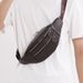 fanny Pack First Layer Cowhide Men's Multi-functional Breast Bag Retro Messenger Bag Business Fashion Work Wear-resistant Processing_voghion.com