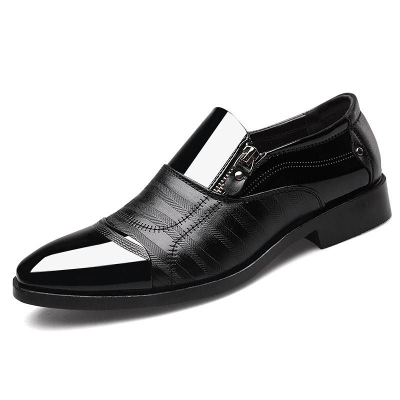 2025 pantofi noi pentru bărbați din piele pantofi de modă pentru bărbați pantofi casual de primăvară pantofi singuri respirabili de afaceri pantofi din piele pantofi pentru bărbați_voghion.com
