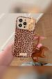 Custodia personalizzata con stampa leopardata a forma di coniglietto di peluche per iPhone 16 Pro Max, Apple 15 e 14._voghion.com