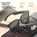 Trendy Oversized Polarized Sunglasses For Men & Women – UV400 Protection, Fashionable Square Frame, Lightweight & Comfortable_voghion.com