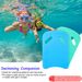Swimming Kickboard EVA Foam Floating Swim Aid Kick Board U Design Water Training Board With Integrated Hole Handle For Adults Kids Beginners_voghion.com