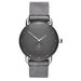 Trendy Fashion Metal Mesh Strap Quartz MT Small Batch Label Change MV Business Casual Men's Solid Steel Chain Watch_voghion.com