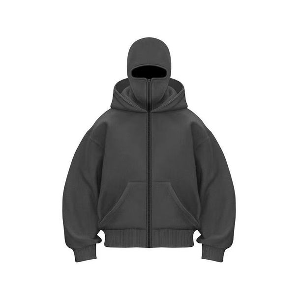 DIY Light-Up Hooded Sweatshirt For Men & Women - Autumn Winter Couple Zipper Jacket With LED Board (Black, Gray, Red)_voghion.com