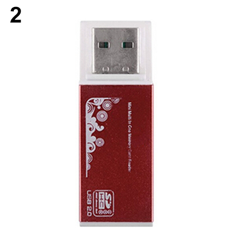 USB 2.0 All-in-1 Multi-Speicherkartenleser für Micro SD SDHC TF M2 MMC MS PRO DUO_voghion.com
