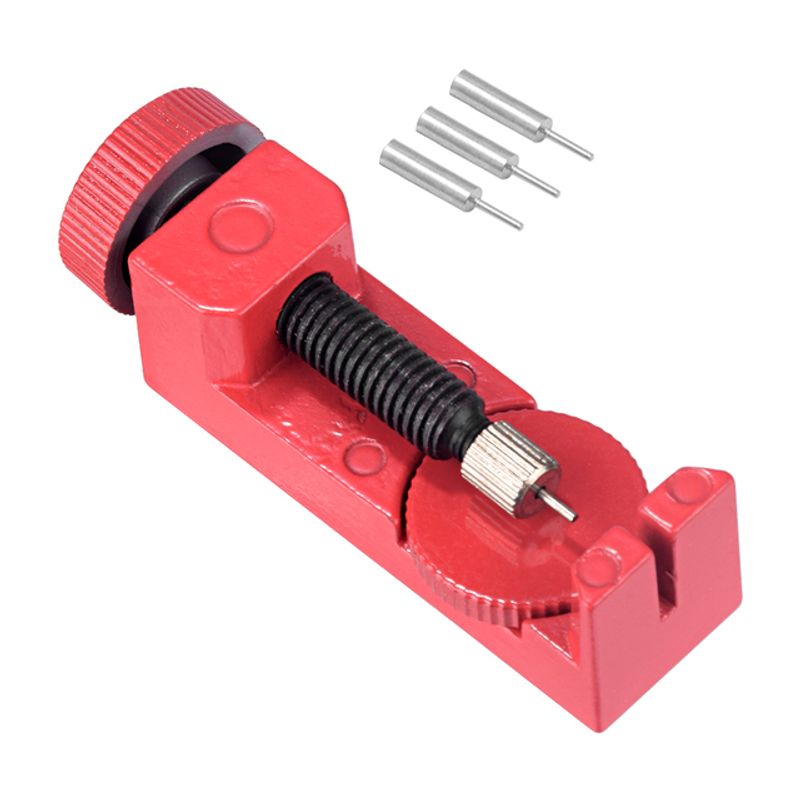 Ferramenta de pulseira de relógio para relógio samsung fitbit kit de ferramentas de reparo de relógio inteligente pulseira de metal removedor ajustável acessórios de link_voghion.com