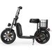 iScooter F7 elektrische scooter met zadel 1000W 48V 10.4AH accu_voghion.com