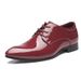 E17-8 Polyurethane Men's Casual Shoes Red Choose Size And Tell Seller_voghion.com
