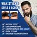 Hair Wax Stick Non-greasy Style Repair Smooth Loose Frizz Fixed Long Lasting Fluffy Broken Hair Artifact Waterproof Men Hair Gel_voghion.com