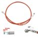 Tubo flessibile intrecciato per moto AN3 Cavo freno M10 Frizione idraulica Banjo per moto ATV Racing DOT Tubo olio e_voghion.com