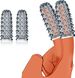 2 stuks vingerhulzen vibrator zachte siliconen G-spot clitorisstimulator seksspeeltjes voor volwassenen voor vrouwen en koppels_voghion.com